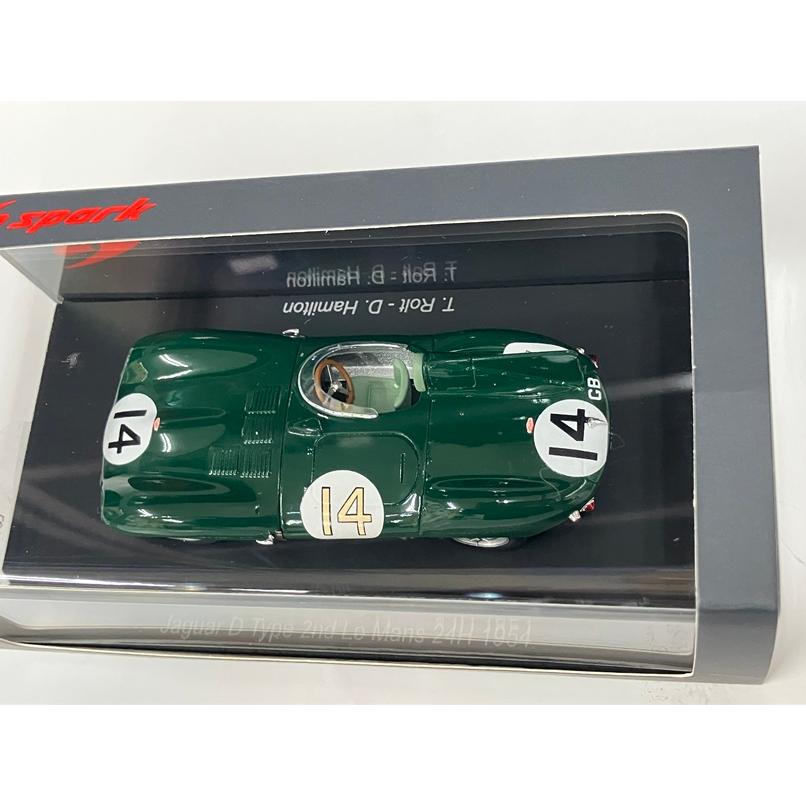Spark 1/43 ジャガー Dタイプ ルマン1954 No.14 : Cabrio - 通販