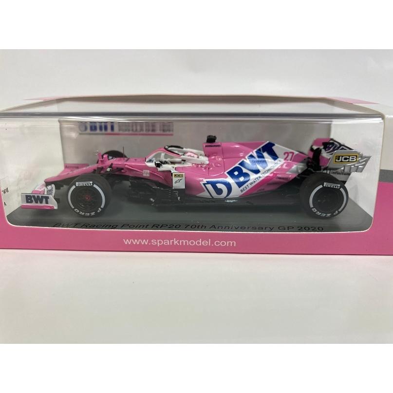 Spark 1/43 ニコ・ヒュンケンベルク レーシングポイント BWT F1 70th Ann.GP2020