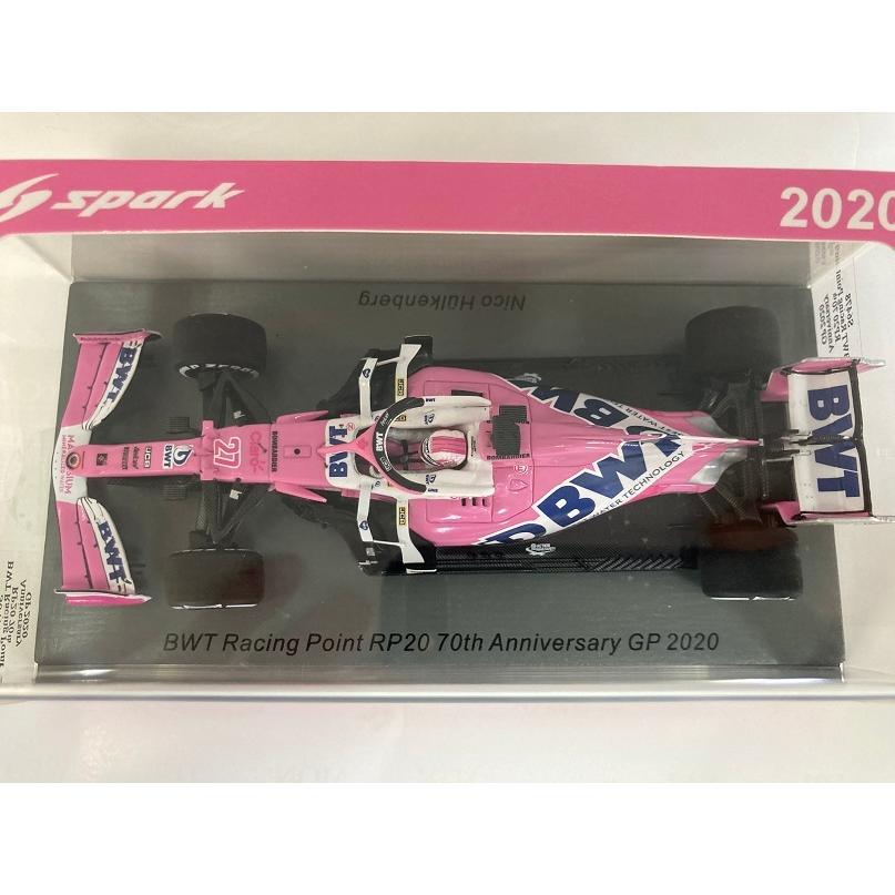 Spark 1/43 ニコ・ヒュンケンベルク レーシングポイント BWT F1 70th Ann.GP2020の画像