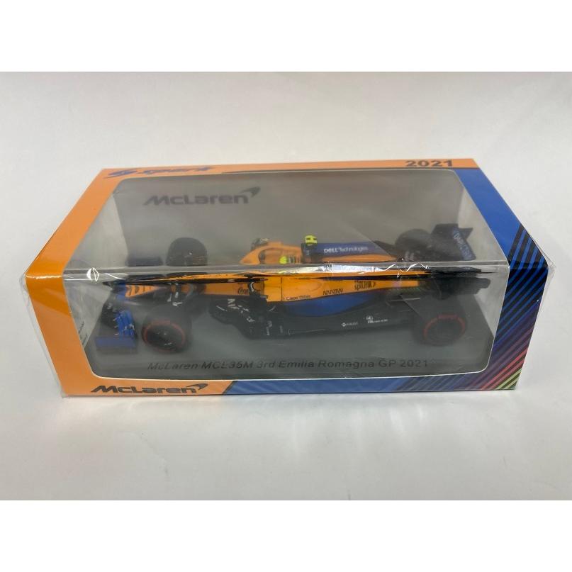 Spark 1/43 マクラーレン MCL35M F1 エミリアロマーニャGP2021 ノリス  3位