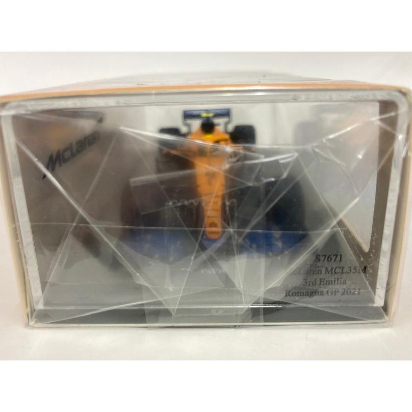 Spark 1/43 マクラーレン MCL35M F1 エミリアロマーニャGP2021 ノリス  3位の画像