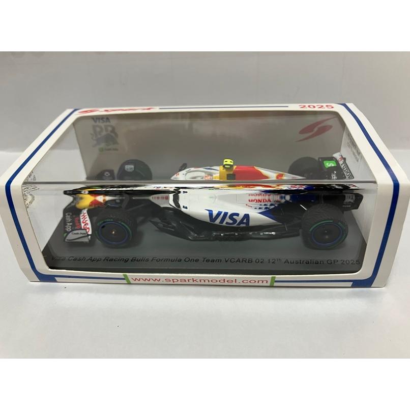 ミニカー Spark 1/43VCARB 02 Australian GP 2025 スパーク 1/43 レーシングブルズ VCARB 02 No.22 2025