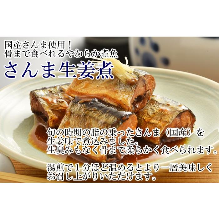 12周年記念イベントが 国産さんま使用 骨まで食べられるさんまの生姜煮 6袋まとめ買いセット 和風総菜 煮魚 レトルト 小袖屋 Supplystudies Com