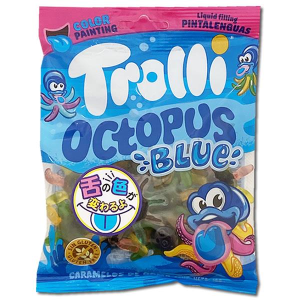 Trolli トローリ オクトパスブルー グミ 100g×6袋まとめ買いセット