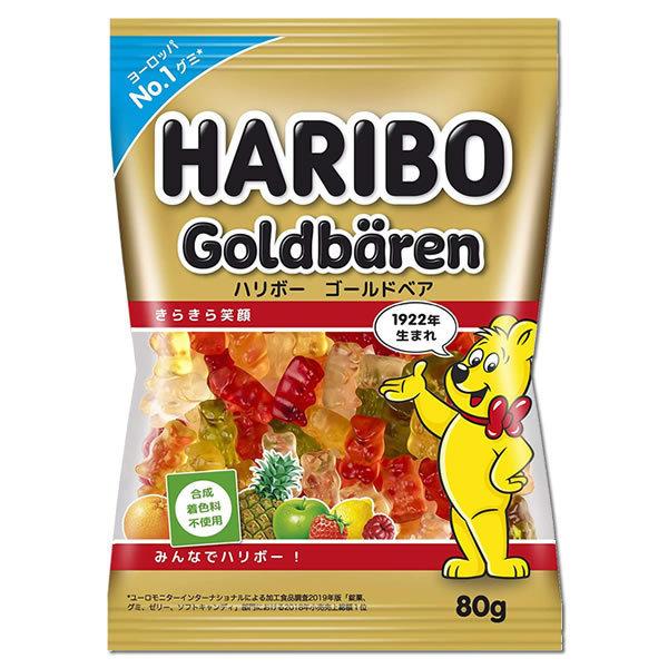 HARIBO ハリボー ゴールドベア＆ハッピーコーラ グミ 80g 各3袋