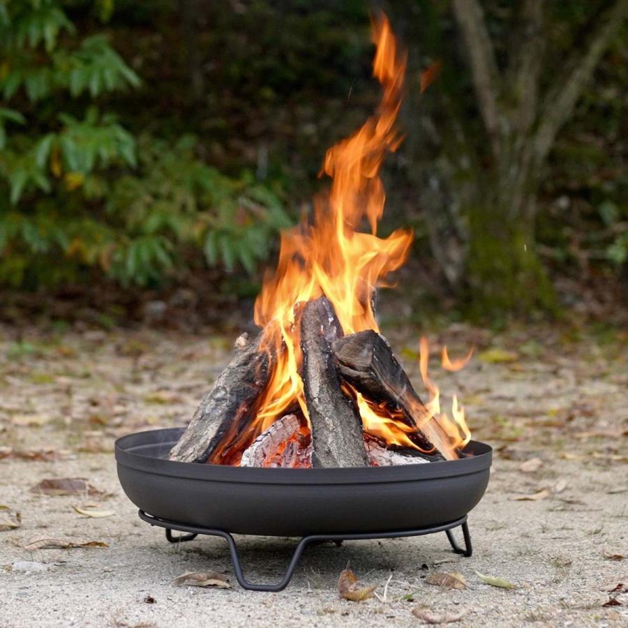 ファイヤーピット・タクト 焚火台 cacomoca Fire Pit TACT 直径60cm｜cacomoca