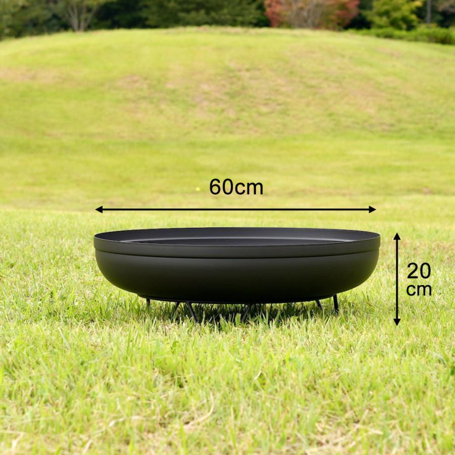 ファイヤーピット・タクト 焚火台 cacomoca Fire Pit TACT 直径60cm |  | 01