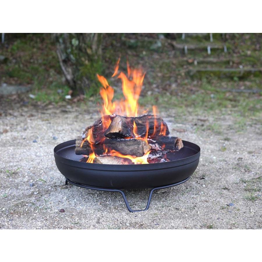 ファイヤーピット・タクト 焚火台 cacomoca Fire Pit TACT 直径60cm｜cacomoca｜05