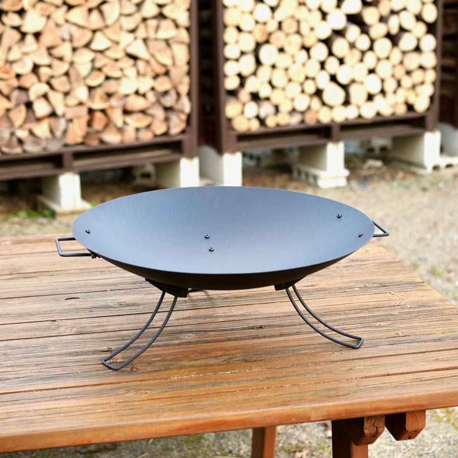 折りたたみ式ファイヤーピット、コンパクトで携帯便利な焚き火台、軽量3kg・専用ケース付き、Fire Pit CAMP ファイヤーピット・キャンプ 60cm |  | 07