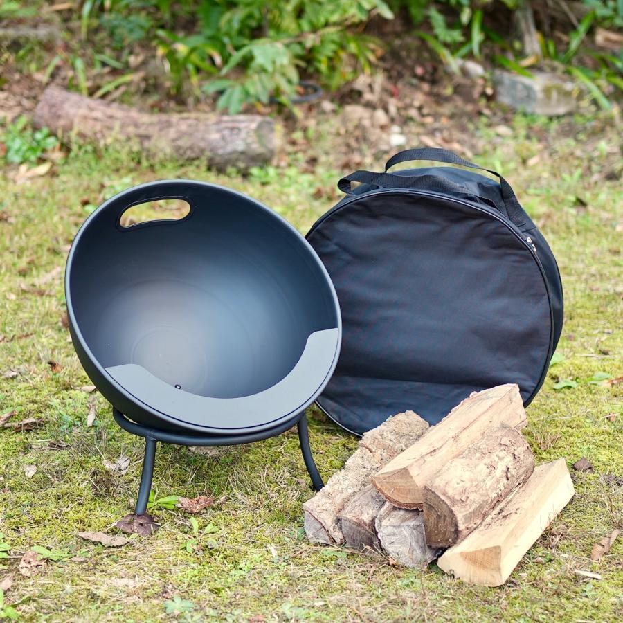 Fire Pit KOKKO 46cm 専用ケース付（KOKKO no KO） : ファイヤーピット