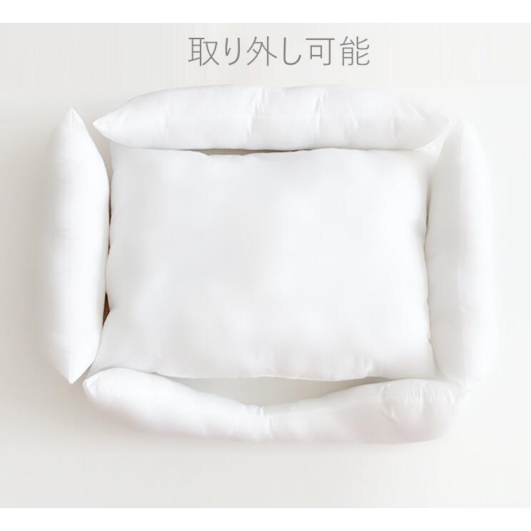 犬ベッド カバー洗える かわいい 犬 ベッド 手洗い 清潔 小型犬 猫ベッド 枕つき あごのせ 柴犬 トイプードル 寝床 子犬 カドラー ペットベッド 丈夫 Gw07 癒し館 通販 Yahoo ショッピング