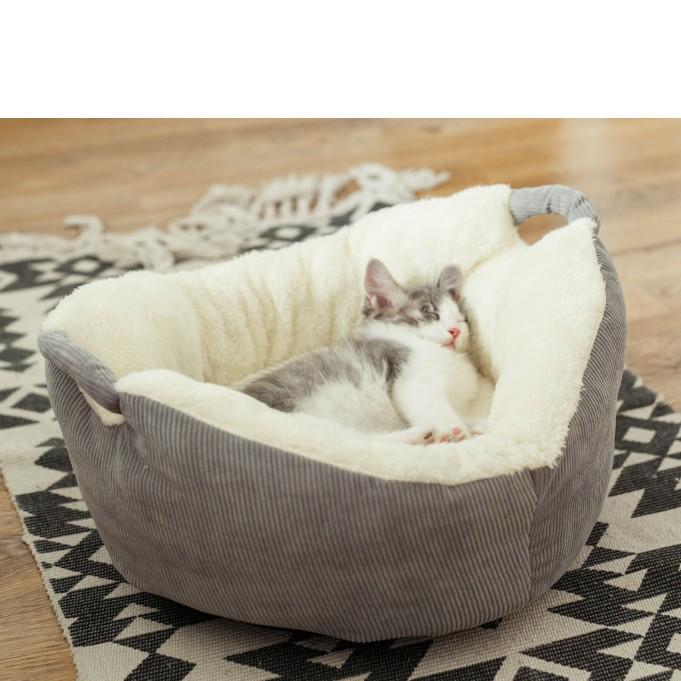 ペットベッド ふわふわ 暖か ねこベッド 持ち運び便利 持ち手あり バリエーション豊富 ねこベッド キャットベッド 車載タイプ 猫 室内 ふかふか 北欧風 Mw66 癒し館 通販 Yahoo ショッピング