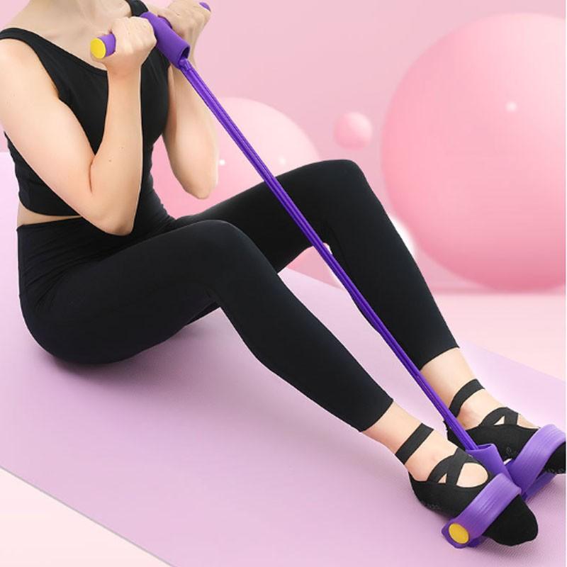 トレーニング チューブ エクササイズ ダイエット フィットネス グッズ 筋トレ 自宅 ヨガ ストレッチ シェイプアップ 運動 腹筋 器具 Om167 癒し館 通販 Yahoo ショッピング