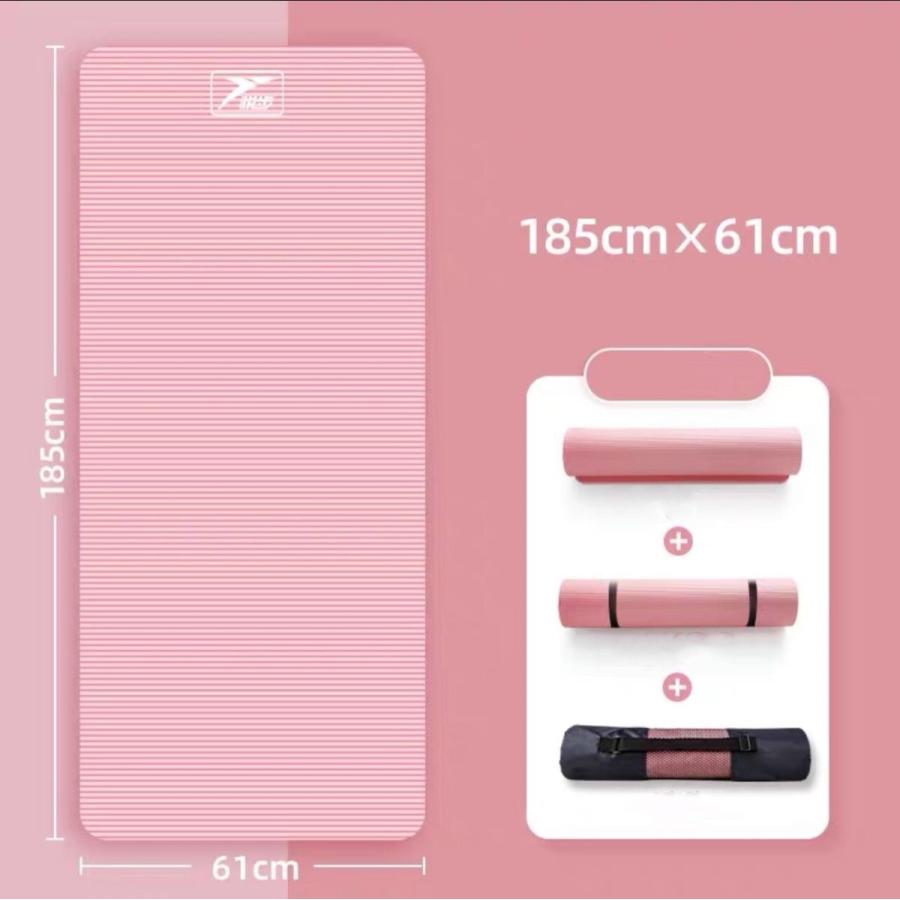 ヨガマット 15mm 幅広 自宅トレーニング マット 3点セット ヨガ マット 軽量 持ち運び便利 収納 ピラティス エクササイズ 厚手 ヨガ ダイエット ストレッチ Om29 癒し館 通販 Yahoo ショッピング