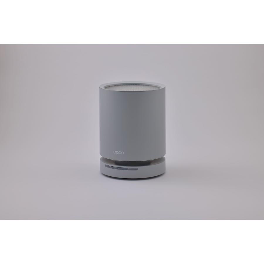 cado LEAF 130 抗菌空気清浄機 グレー 空気清浄機 LEAF 130｜cado カドー