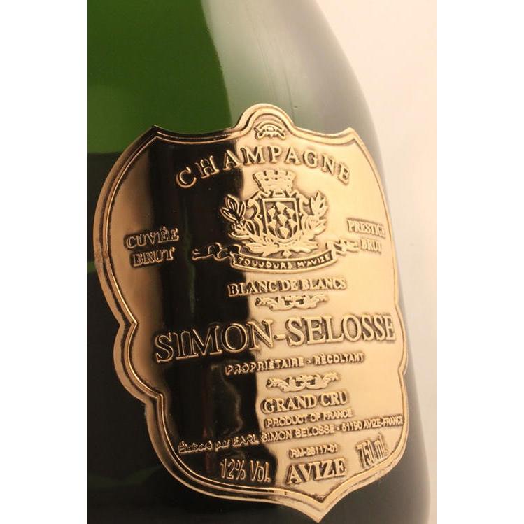 ブラン・ド・ブラン・キュヴェ・プレステージュ・ブリュット・グラン・クリュ [ＮＶ] シモン・セロス | 