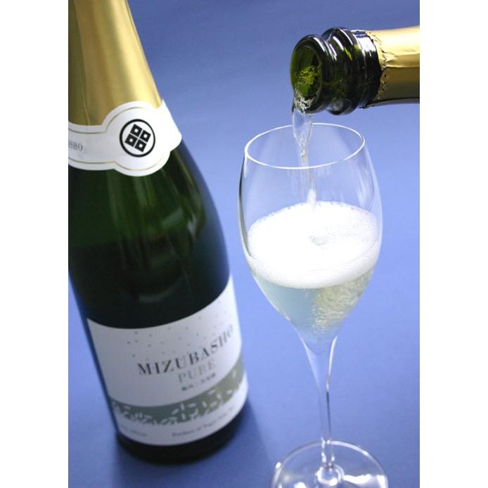 日本酒 スパークリング清酒 水芭蕉ピュア MIZUBASHO
