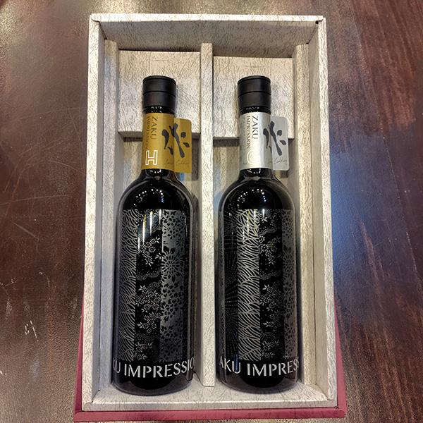 ZAKU IMPRESSION 作(ざく) ザク インプレッション M H G 日本酒 飲み比べ 2本 リカーパークシーザーオリジナル・ギフトセット | 作 | 02