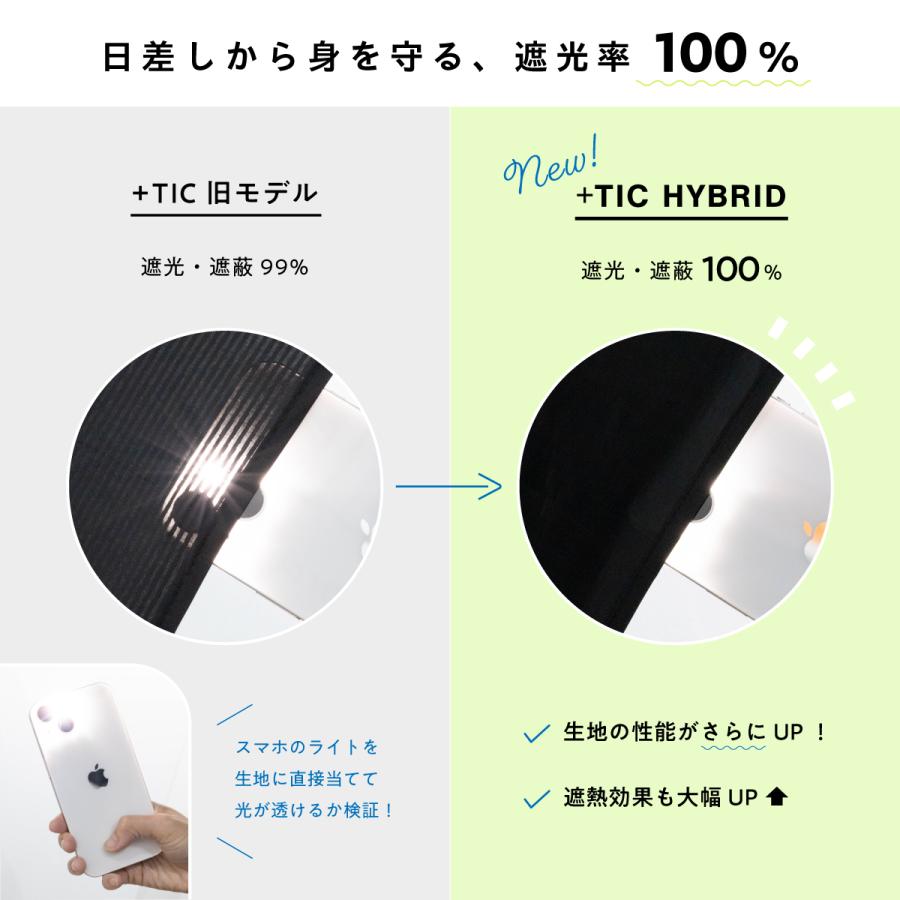 【メーカー公式】 グッドデザイン賞の完全遮光の日傘 プラスチック ハイブリッド 60cm +TIC HYBRID 晴雨兼用日傘 完全遮光率 日傘男子 熱中症対策 傘 UVカット | ＋TIC | 04