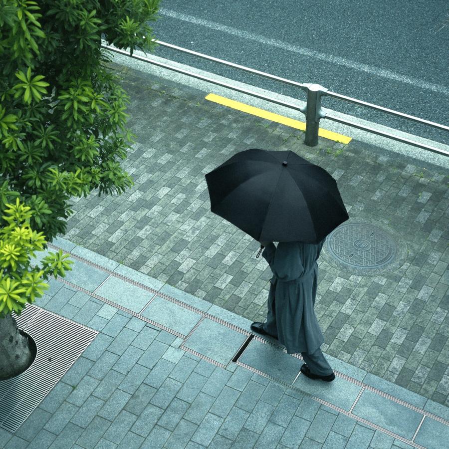 【メーカー公式】 グッドデザイン賞の完全遮光の日傘 プラスチック ハイブリッド 60cm +TIC HYBRID 晴雨兼用日傘 完全遮光率 日傘男子 熱中症対策 傘 UVカット | ＋TIC | 12