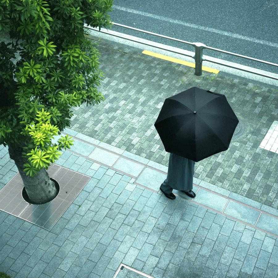 【メーカー公式】 グッドデザイン賞の完全遮光の日傘 プラスチック ハイブリッド 60cm +TIC HYBRID 晴雨兼用日傘 完全遮光率 日傘男子 熱中症対策 傘 UVカット | ＋TIC | 13