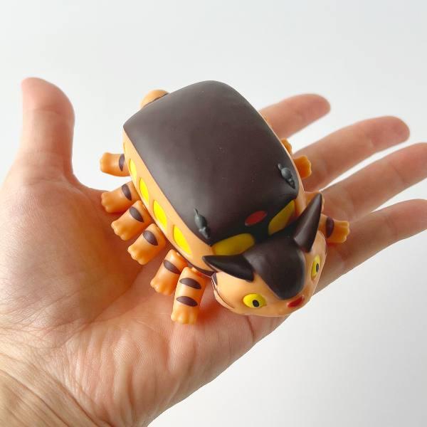 【となりのトトロ】なつかし物語　首振り置き物　ネコバス　箱あり　未使用　希少 d170d035446a90094f0b797d3a2926