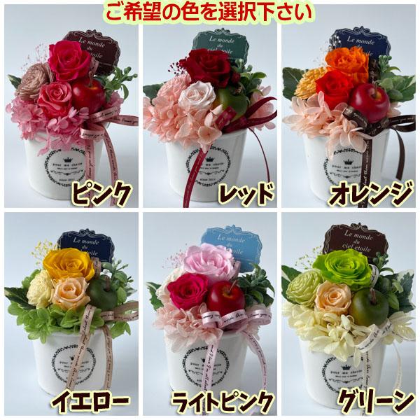 となりのトトロ ジオラマボックス＆プリザーブドフラワーアップル