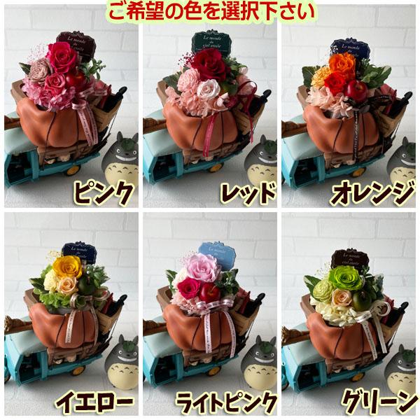 となりのトトロ ジオラマボックス＆プリザーブドフラワーアップル