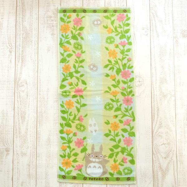 今治タオル（imabari towel） となりのトトロ フェイスタオル 花畑