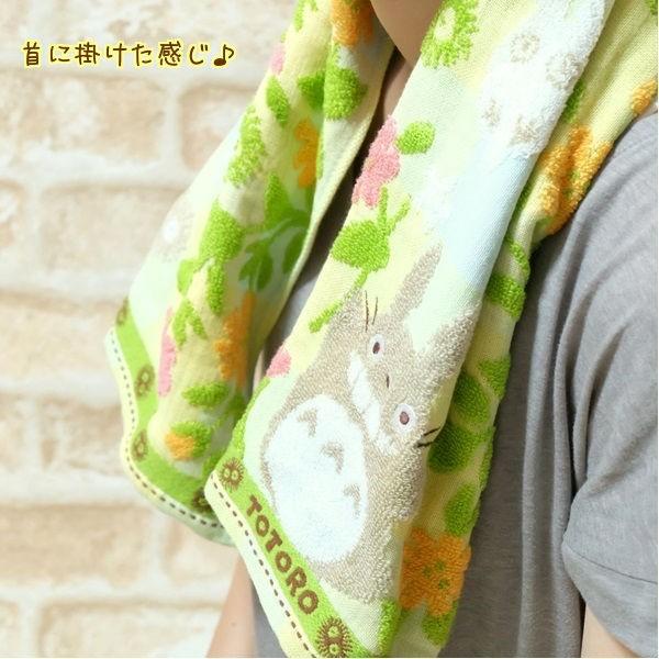 今治タオル（imabari towel） となりのトトロ フェイスタオル 花畑