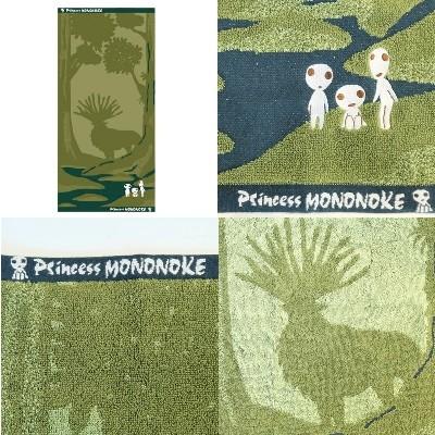 スタジオジブリ もののけ姫 コダマN フェイスタオル : Cafe de