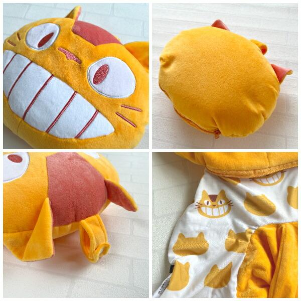 わ*ぎ様 となりのトトロ　フード付きネックピロー2個セット ジブリ となりのトトロ 大トトロネックピロー フード付きネック