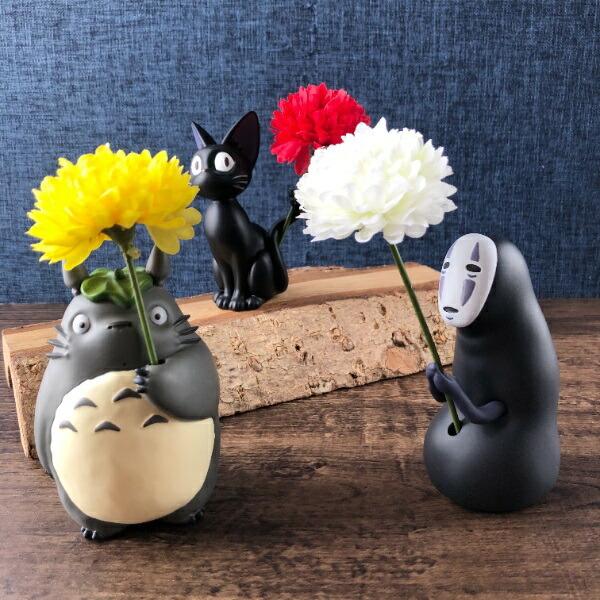 無料サンプルok ジブリ グッズ となりのトトロ ちび輪挿し スタジオジブリ ととろ トトロのお花傘 ギフト
