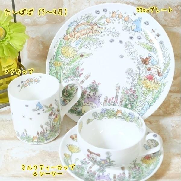 ノリタケ となりのトトロ ミルクティーカップ＆ソーサーたんぽぽ