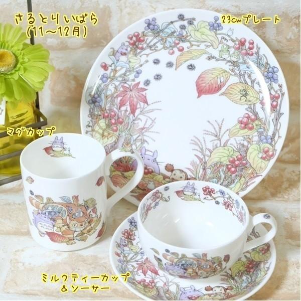 ノリタケ となりのトトロ ミルクティーカップ&ソーサー さる ノリタケ となりのトトロ ミルクティーカップ&ソーサー さる