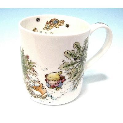 ノリタケ となりのトトロ マグカップ おおいぬのふぐり（ノリタケ