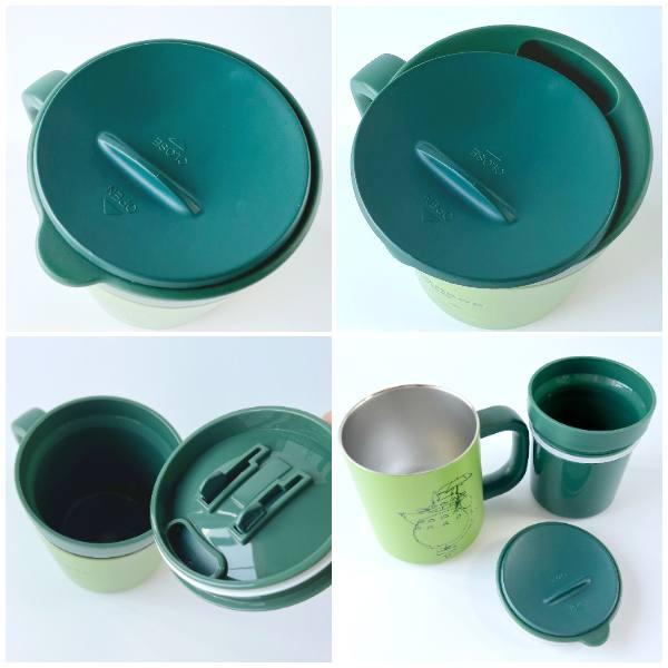 新品　となりのトトロ　2WAYステンレスマグカップセット となりのトトロ インナーカップ付き真空ステンレスマグ STMG4NI