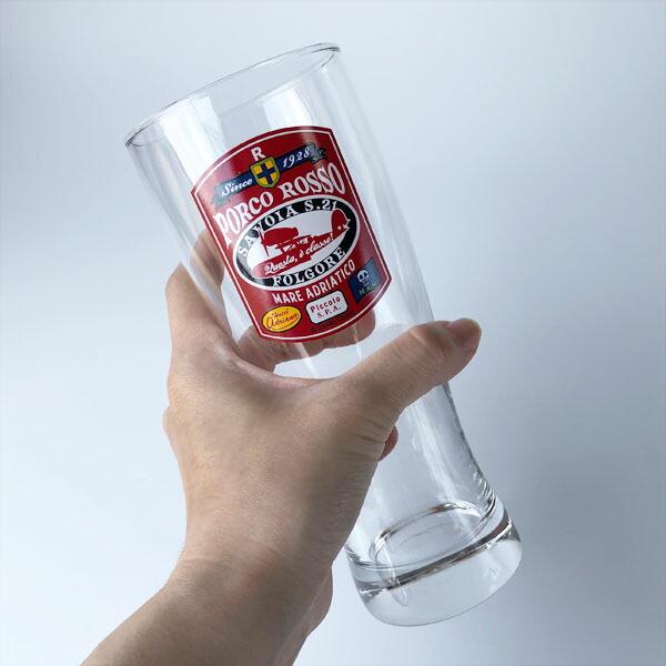 スタジオジブリ ジブリタグレーベル ビアタンブラー 紅の豚