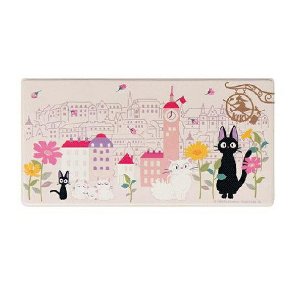 ジブリ グッズ 魔女の宅急便 花のまち ロングマット 45×90cm ピンク