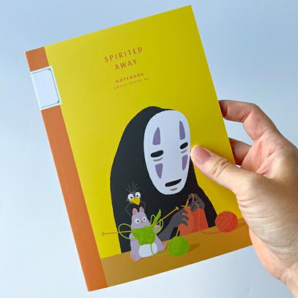 ジブリパーク 千と千尋の神隠し カオナシ ノート ハードカバーノート 千と千尋の神隠し B6ノート カオナシ グラフィック | どんぐり