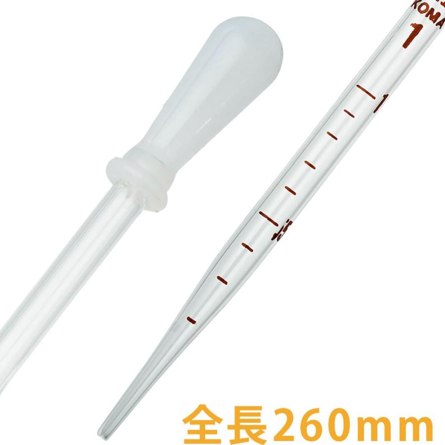 駒込ピペット 1ml ガラス製 手作り石鹸 ピペット 手作りコスメ 卸売