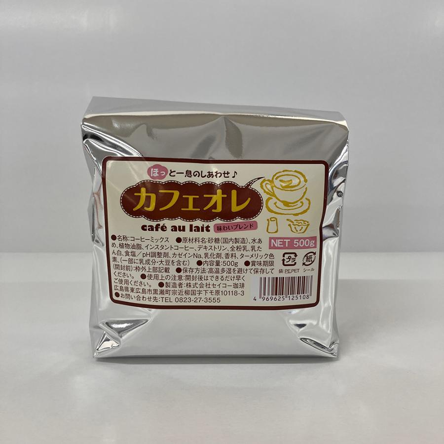カフェオレ500g袋入 : カフェ工房Yahoo!店 - 通販 - Yahoo