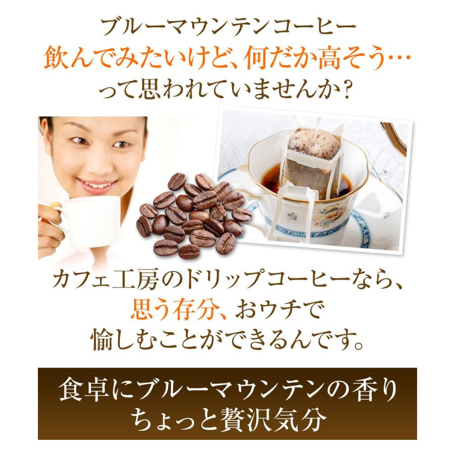 コーヒー ドリップコーヒー ブルーマウンテンブレンド 9g×100袋  コーヒー通販カフェ工房｜cafe｜03
