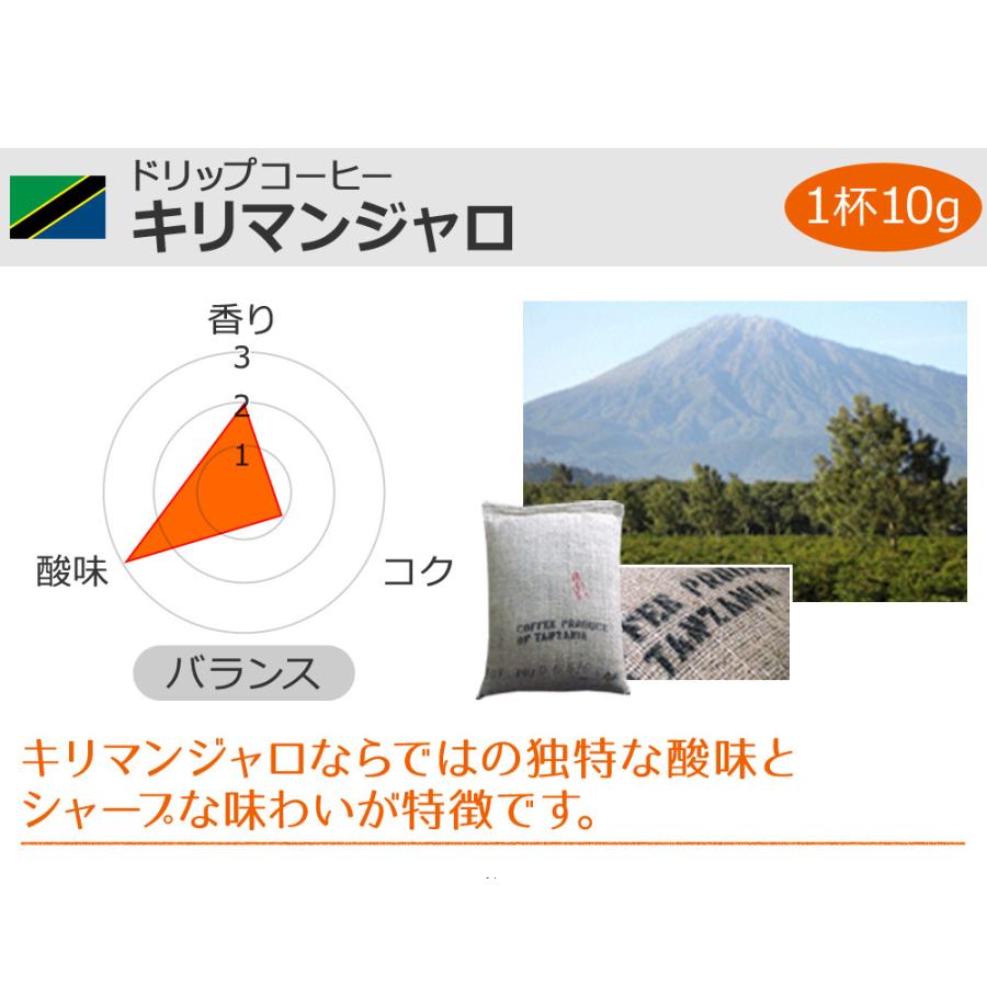 コーヒー ドリップコーヒー キリマンジャロ 10g×100袋  コーヒー通販カフェ工房 |  | 02