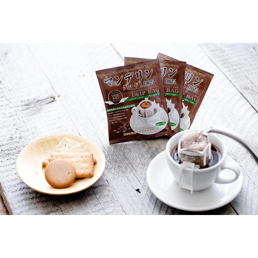 コーヒー ドリップコーヒー マンデリングレード１ 10g×7袋箱入 |  | 03