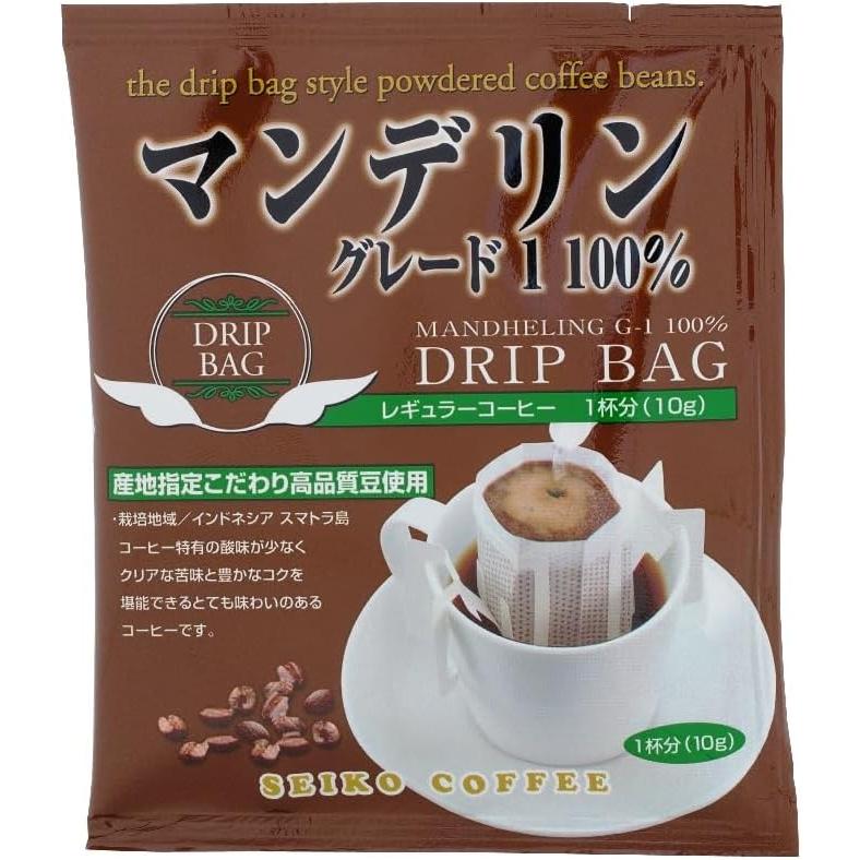 コーヒー ドリップコーヒー マンデリングレード１ 10g×7袋箱入 |  | 01