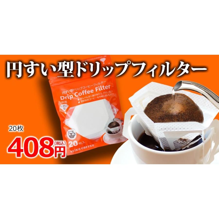 円すい型ドリップコーヒーフィルター(20枚入)｜cafe｜03