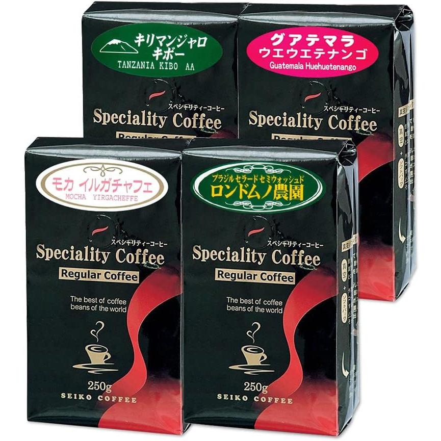 (福袋)コーヒー コーヒー豆 粉 世界のスペシャルティコーヒー250g×4種 |  | 01
