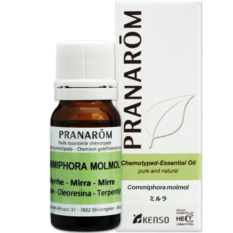 ミルラ 10ml （プラナロム）（没薬 モツヤク ミル ミラ 精油 エッセンシャルオイル アロマテラピー オーガニック 天然 健草医学舎 お香 香水作り クリーム) | プラナロム