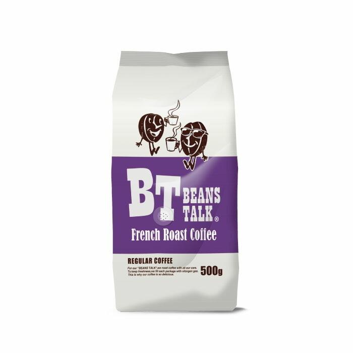 飲料・酒 BEANS TALK French Roast Coffee 500g 8袋